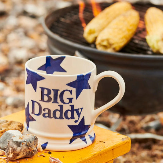 Blue Star Big Daddy 1 Pint Mug-Emma Bridgewater-Emma Bridgewater Pottery-Joanne Hudson Basics
