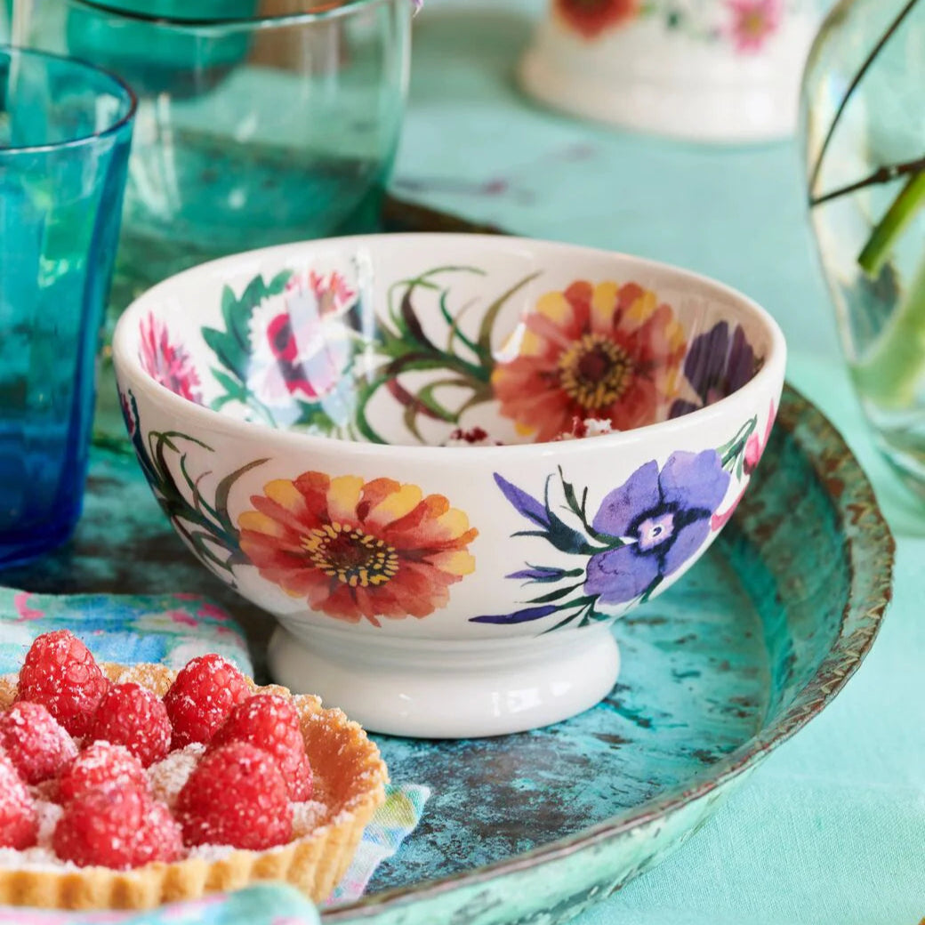 Garden Flowers French Bowl-Emma Bridgewater-Emma Bridgewater Pottery-Joanne Hudson Basics
