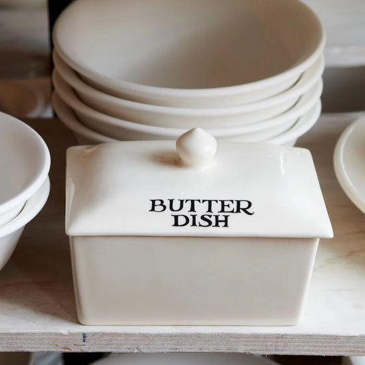 Utility Butter Dish-Emma Bridgewater-Emma Bridgewater Pottery-Joanne Hudson Basics
