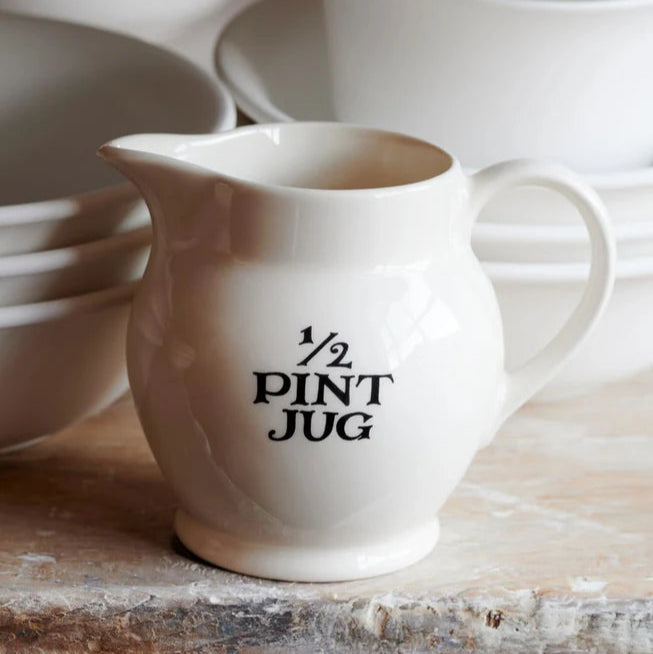Utility 1/2 Pint Jug-Emma Bridgewater Pottery-Joanne Hudson Basics