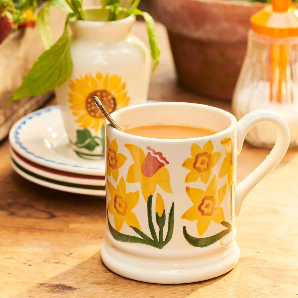 Daffodil 1/2 Pint Mug-Emma Bridgewater-Emma Bridgewater Pottery-Joanne Hudson Basics