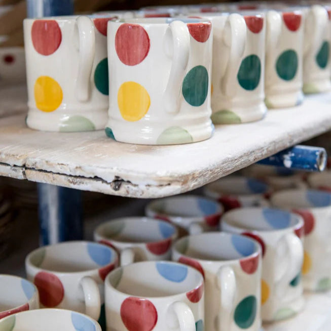Big Polka Dot 1/2 Pint Mug-Emma Bridgewater-Emma Bridgewater Pottery-Joanne Hudson Basics