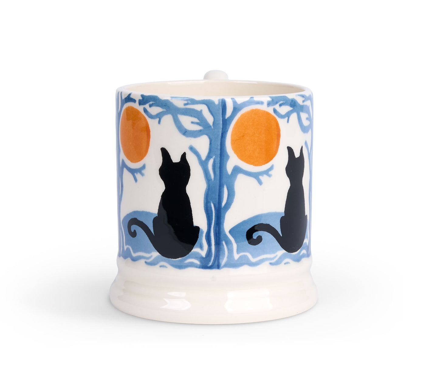 Wise Witches Black Cat 1/2 Pint Mug-Emma Bridgewater-Emma Bridgewater Pottery-Joanne Hudson Basics
