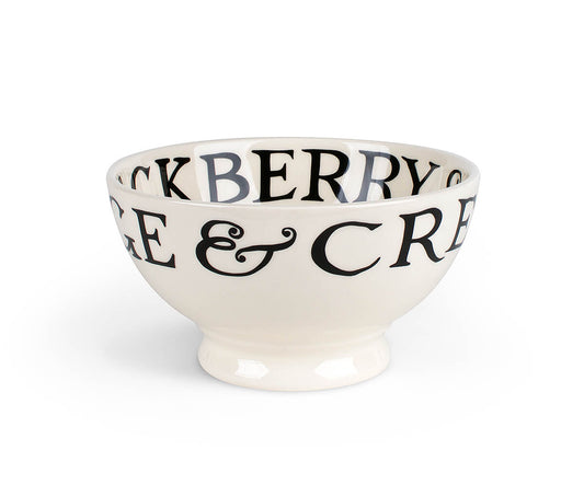 Black Toast French Bowl-Emma Bridgewater-Emma Bridgewater Pottery-USA