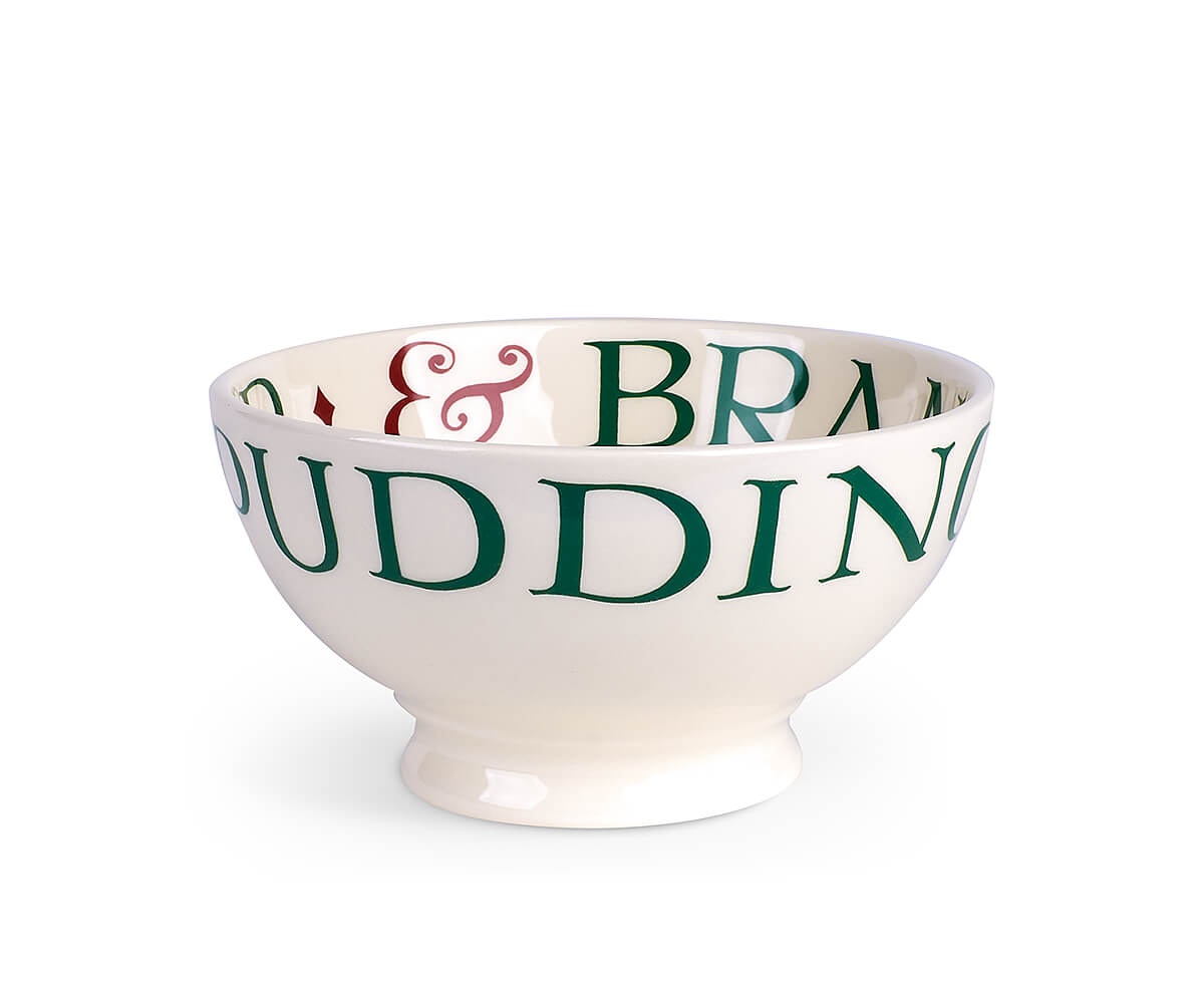 Christmas Toast French Bowl-New Items-Emma Bridgewater Pottery-USA
