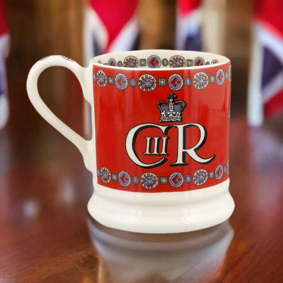God Save The King 1/2 Pint Mug-Emma Bridgewater Pottery-Joanne Hudson Basics