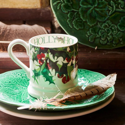 Holly 1/2 Pint Mug-Emma Bridgewater-Emma Bridgewater Pottery-Joanne Hudson Basics
