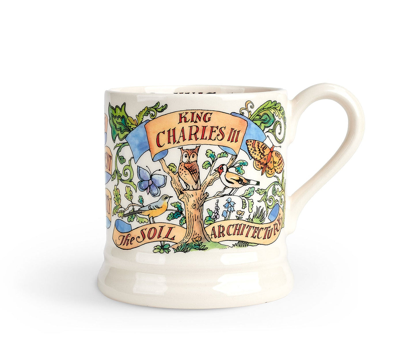 King Charles 1/2 Pint Mug-Emma Bridgewater Pottery-Joanne Hudson Basics