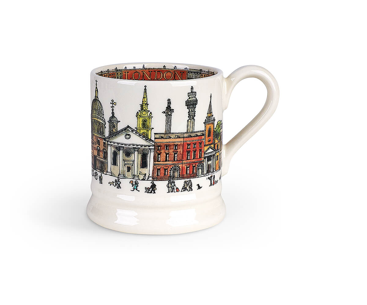 London 1/2 Pint Mug (Gift Boxed)-Emma Bridgewater-Emma Bridgewater Pottery-USA