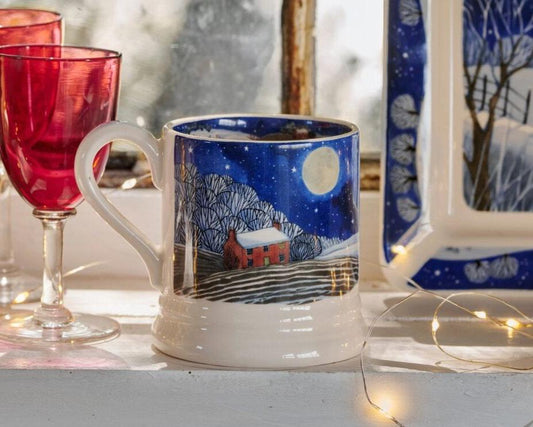 Midnight Deer 1/2 Pint Mug-Emma Bridgewater Pottery-Joanne Hudson Basics