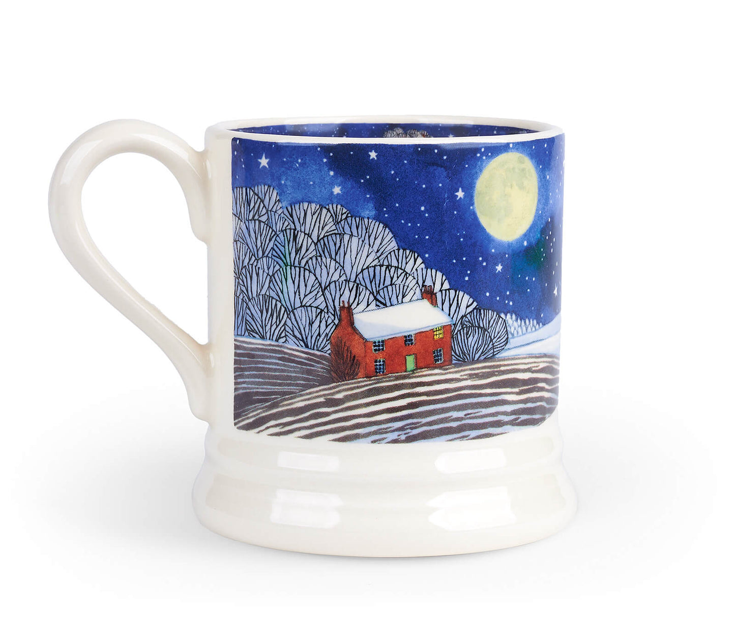 Midnight Deer 1/2 Pint Mug-Emma Bridgewater Pottery-Joanne Hudson Basics
