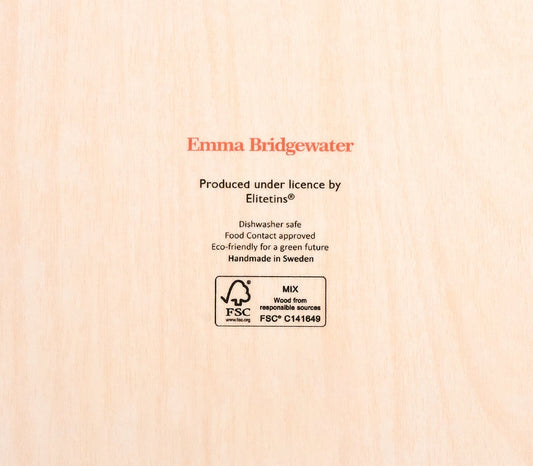 Hearts Rectangular Birch Tray-Emma Bridgewater-Emma Bridgewater Pottery-USA