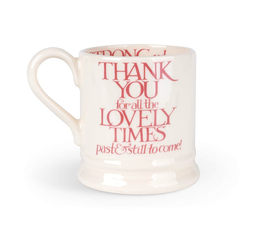 Pink Toast Soul Sisters 1/2 Pint Mug-Emma Bridgewater Pottery-Joanne Hudson Basics