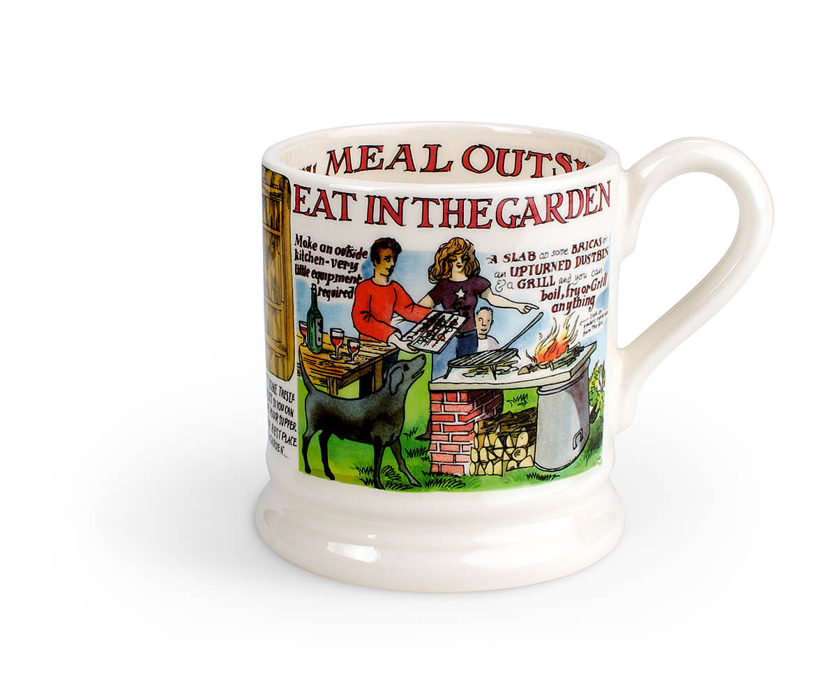 Year in the Country Cooking 1/2 Pint Mug (Gift Boxed)-Emma Bridgewater-Emma Bridgewater Pottery-USA