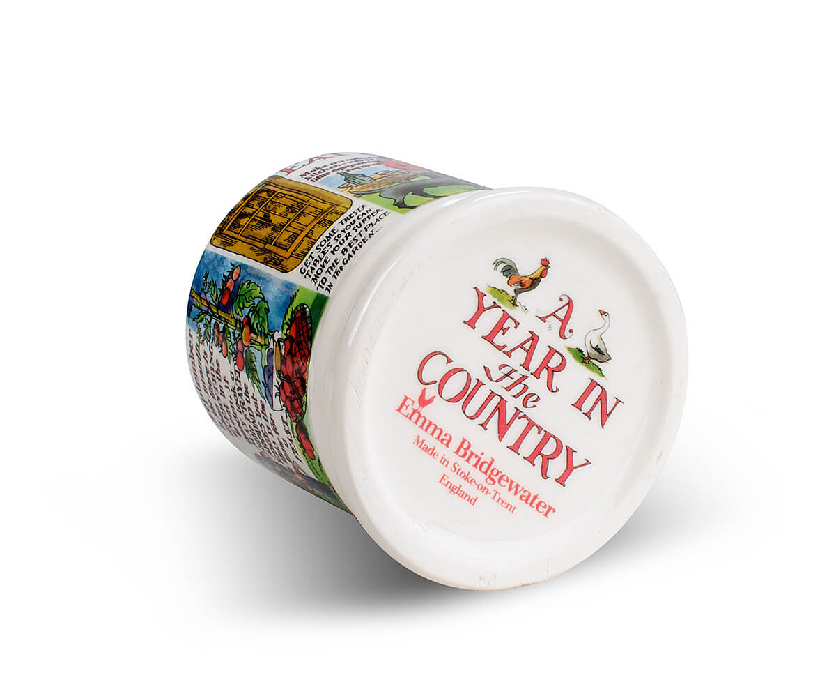 Year in the Country Cooking 1/2 Pint Mug (Gift Boxed)-Emma Bridgewater-Emma Bridgewater Pottery-USA
