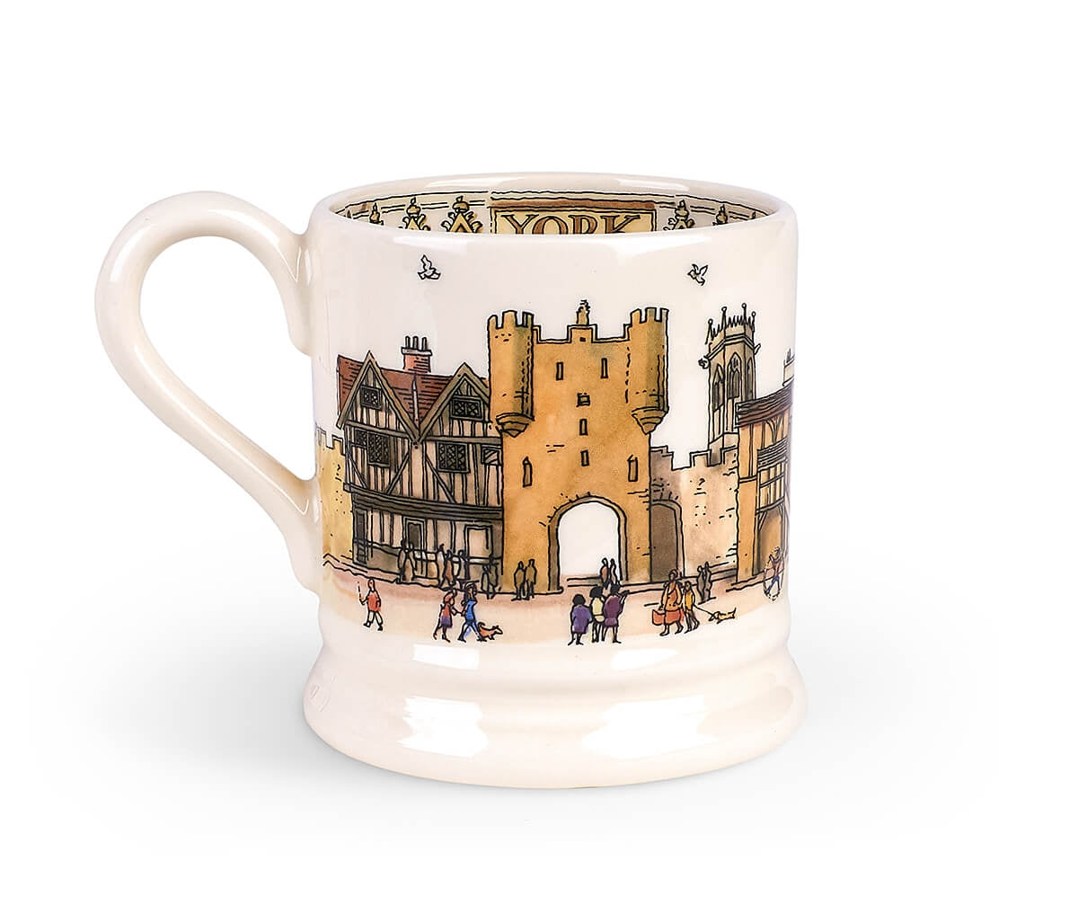 York 1/2 Pint Mug (Gift Boxed)-Emma Bridgewater-Emma Bridgewater Pottery-USA
