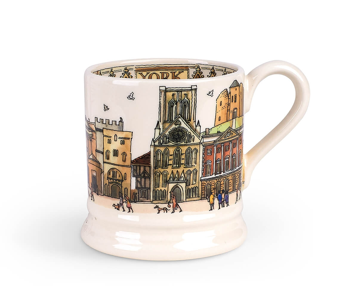 York 1/2 Pint Mug (Gift Boxed)-Emma Bridgewater-Emma Bridgewater Pottery-USA