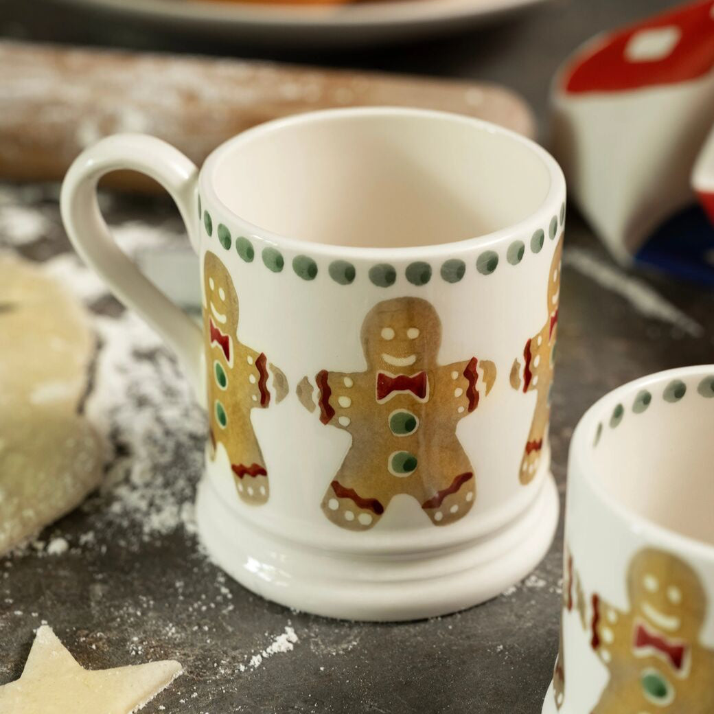 Gingerbread 1/2 Pint Mug-Emma Bridgewater-Emma Bridgewater Pottery-Joanne Hudson Basics