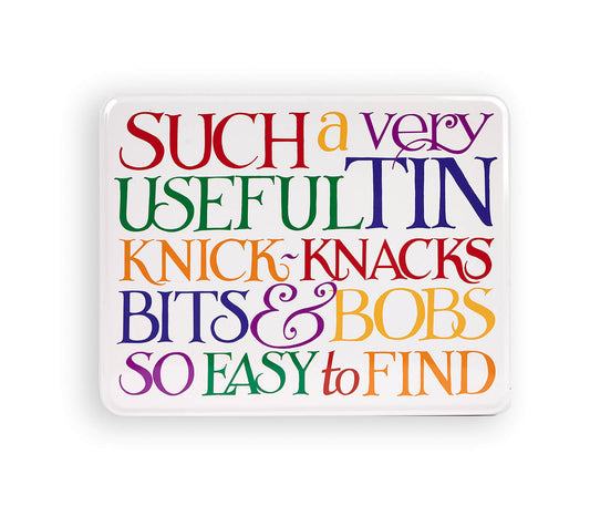 Rainbow Toast Deep Rectangular Tin-Elite Tins-Joanne Hudson Basics