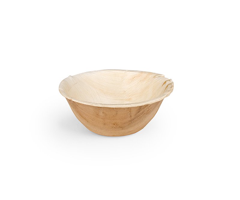 Leaf & Fiber 5in Round Leaf Bowl 100/CS