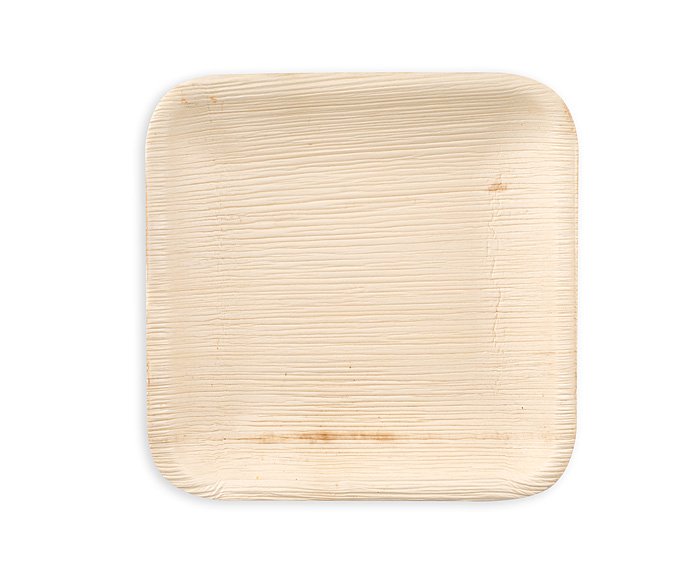 Leaf & Fiber Square 6in Side Plate Set of 6