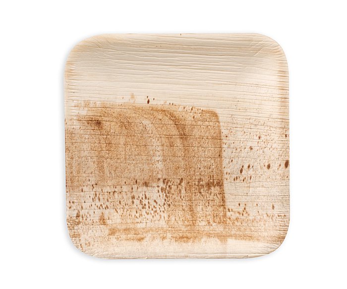 Leaf & Fiber Square 6in Side Plate Set of 6