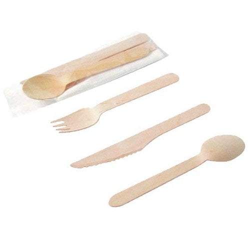 PackNWood Wooden Utensil Set