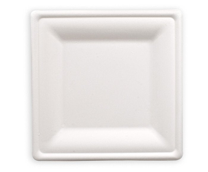 Sugar Cane White 10in Plate 25/PK