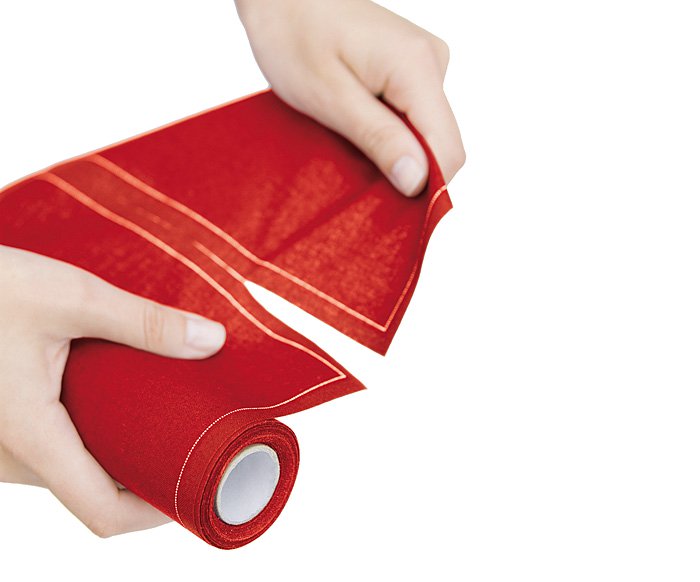 MYdrap Red Premium Dinner Napkin Roll