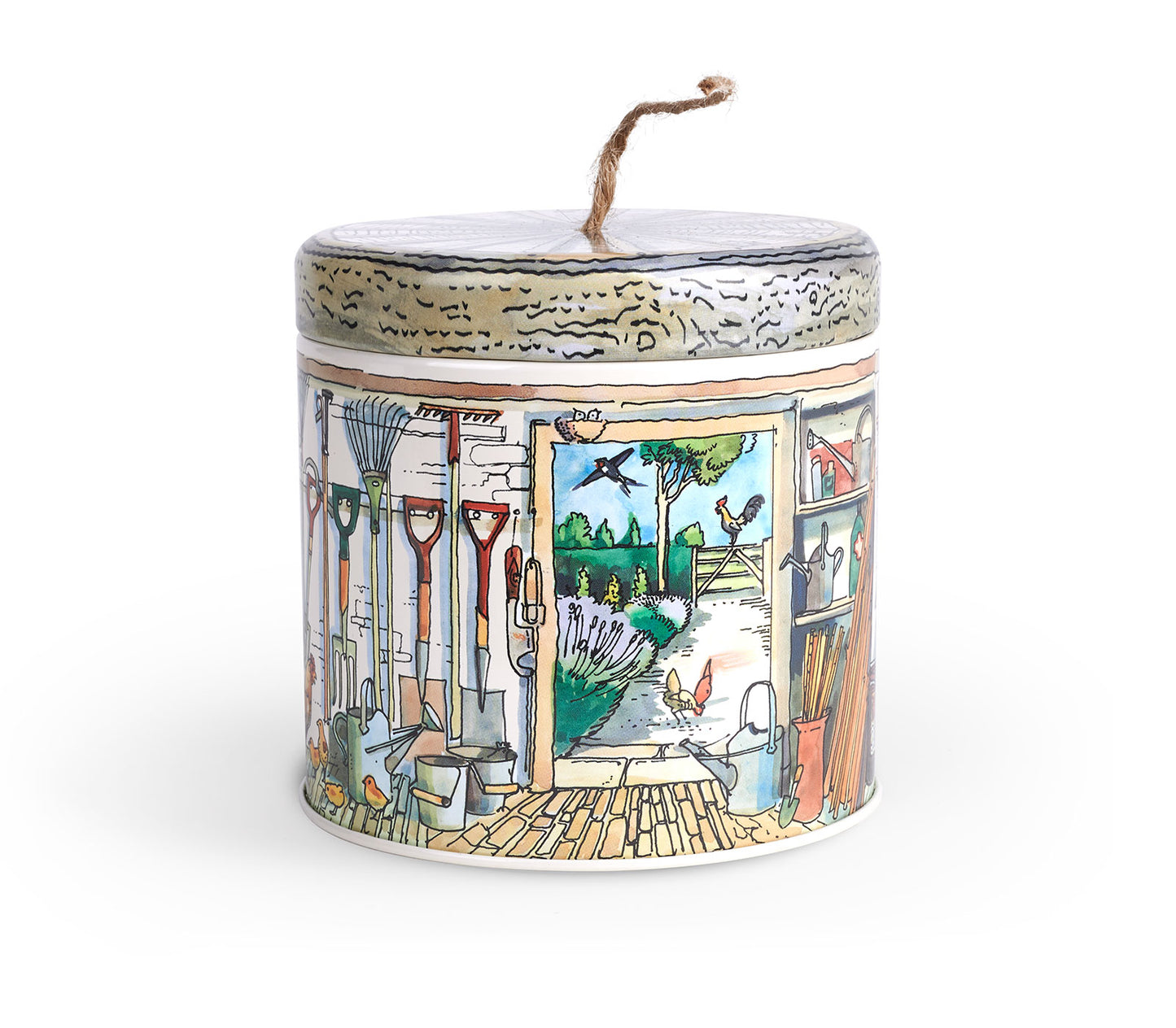 Potting Shed String Tin
