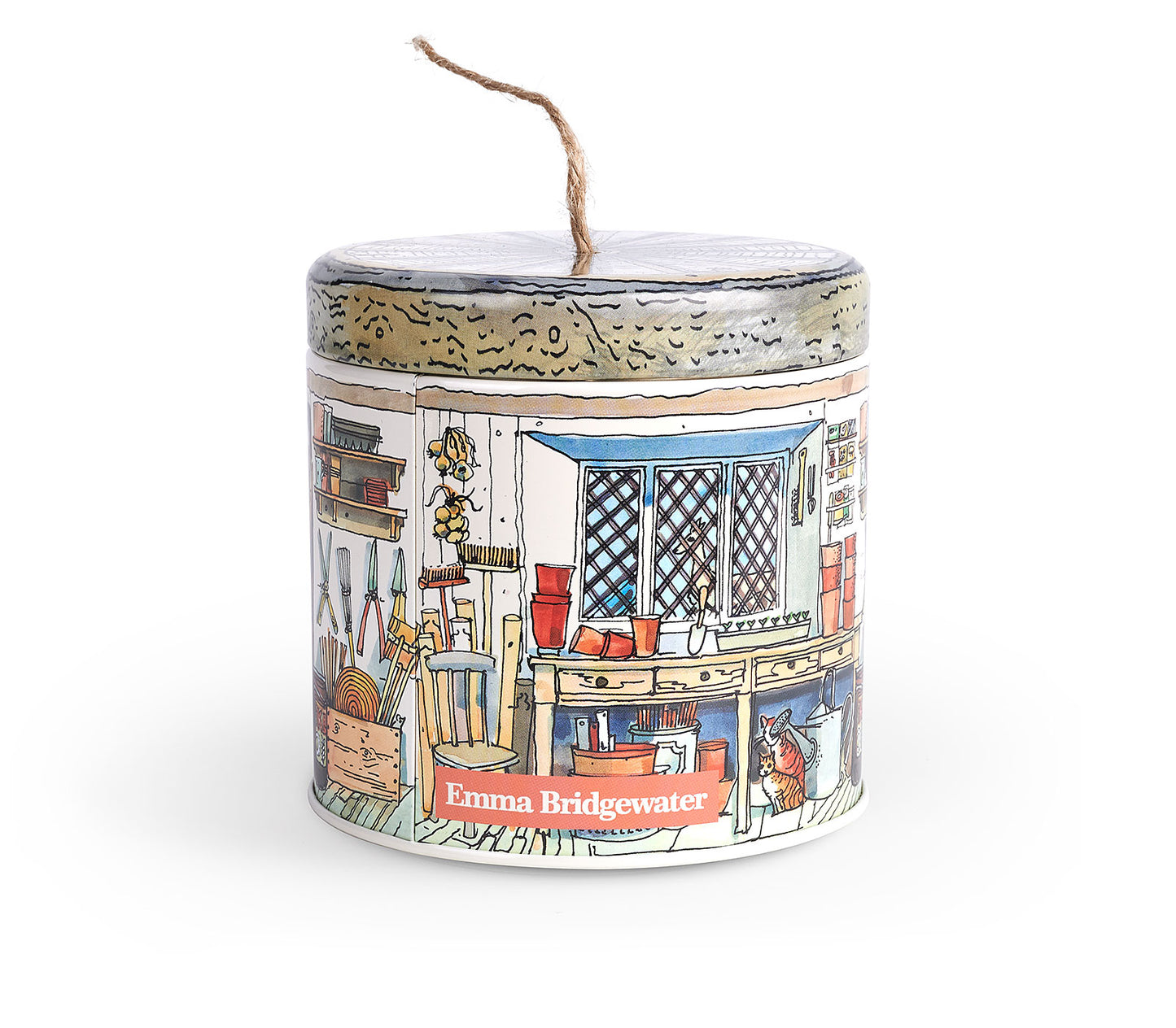 Potting Shed String Tin