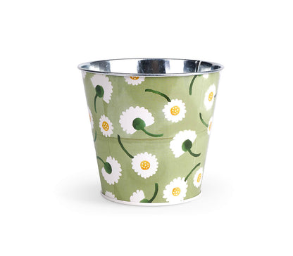 Buttercup Scattered Set of 3 Round Tin Herb Pots