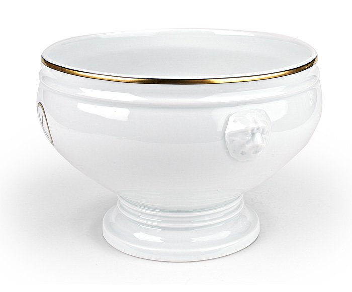 Maison Lion's Head Soup Tureen