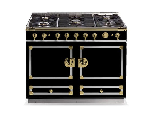 La Cornue Matte Black CornuFe 110 Cooktop Range