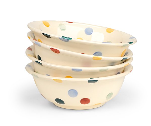 Polka Dot Cereal Bowl-Emma Bridgewater-Emma Bridgewater Pottery-USA