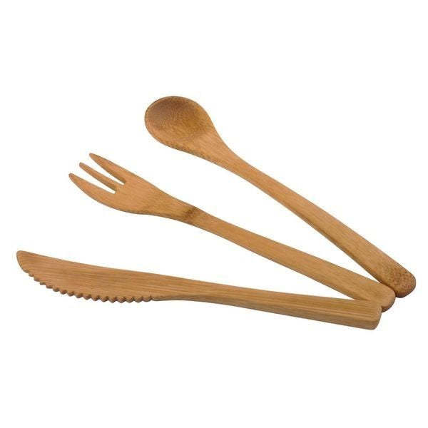 PackNWood Bamboo Utensil Set