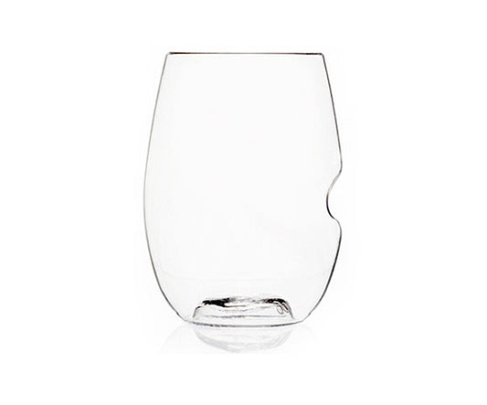 GoVino Stemless Shatterproof Cocktail/Wine Glasses / 4-Pack Tote