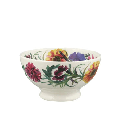 Garden Flowers French Bowl