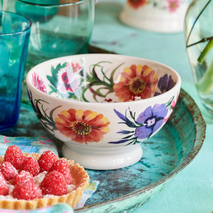 Garden Flowers French Bowl