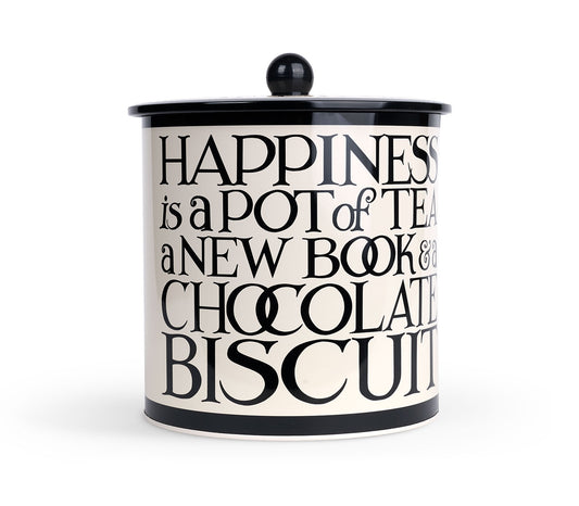 Black Toast Biscuit Barrel (New)