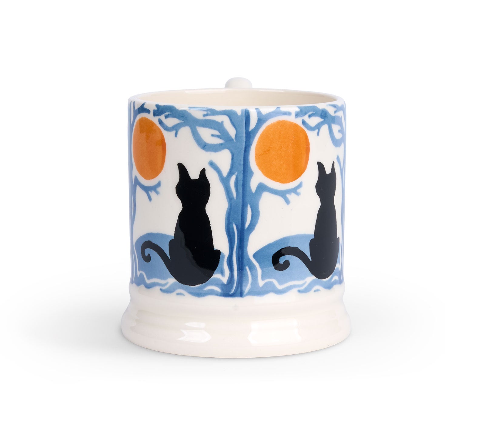 Wise Witches Black Cat 1/2 Pint Mug-Emma Bridgewater-Emma Bridgewater Pottery-Joanne Hudson Basics