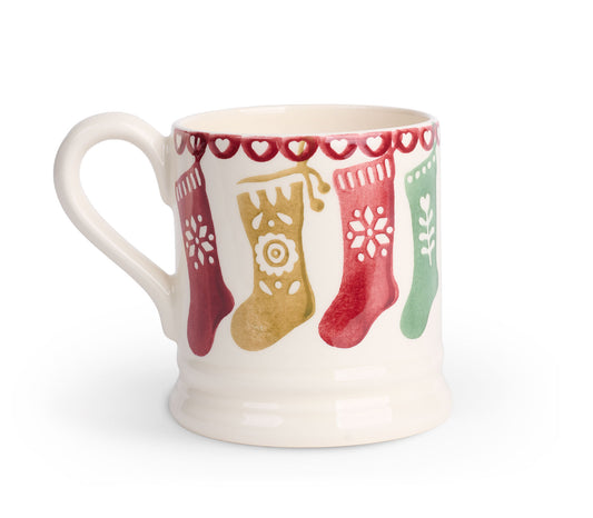 Christmas Stockings 1/2 Pint Mug