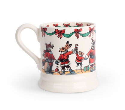 Woodland Santa 1/2 Pint Mug