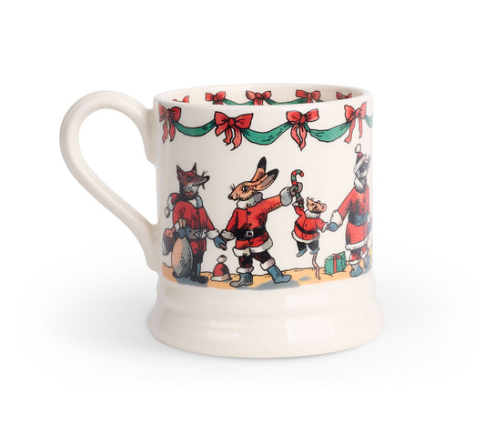 Woodland Santa 1/2 Pint Mug