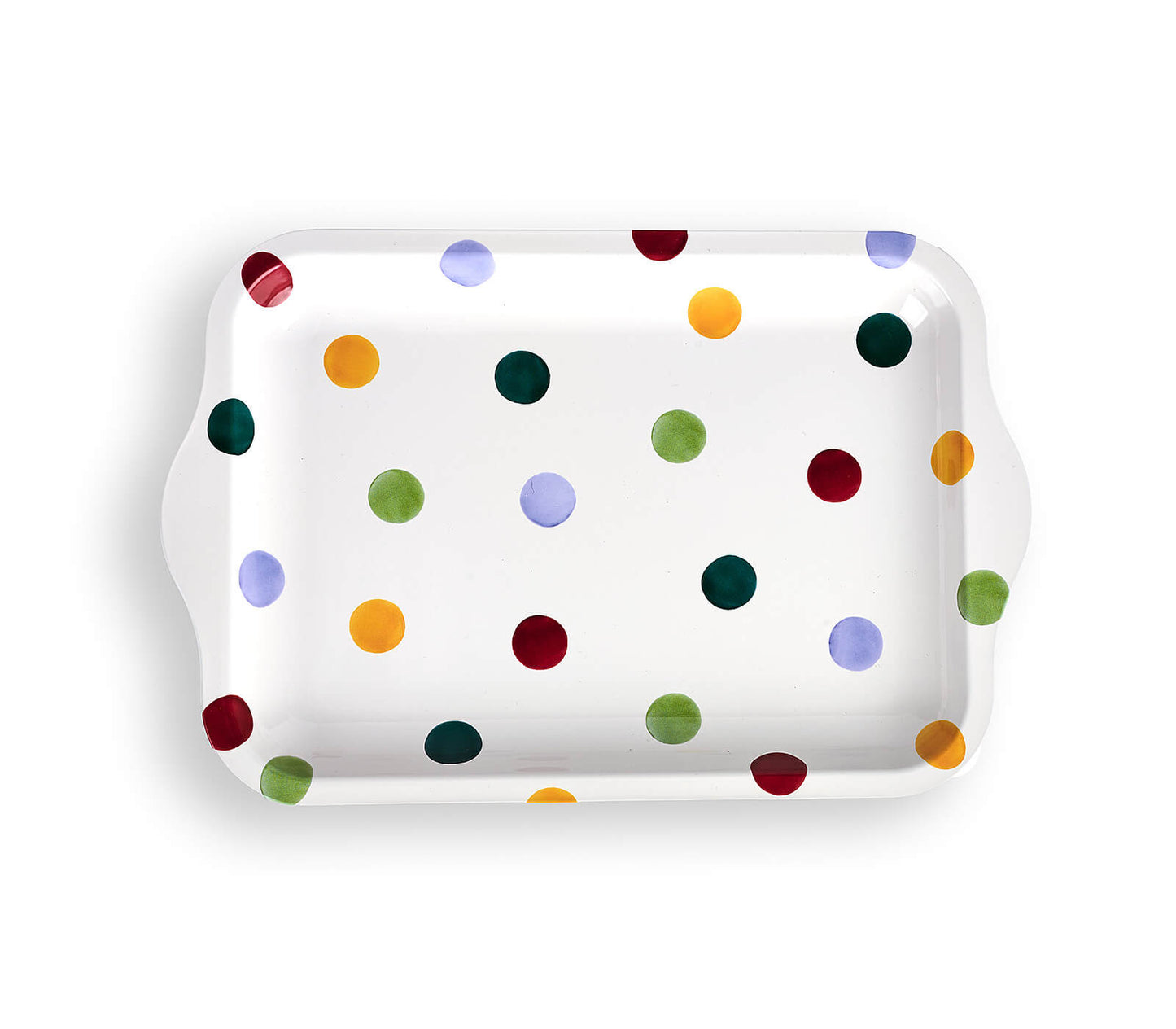 Polka Dot Small Tin Tray