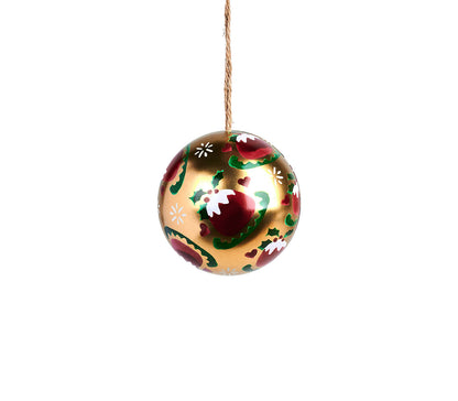 Emma Bridgewater Christmas Tin Bauble Set Of 4 Ornaments