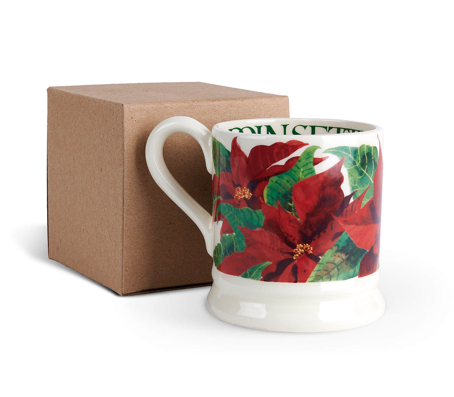 Poinsettia 1/2 Pint Mug