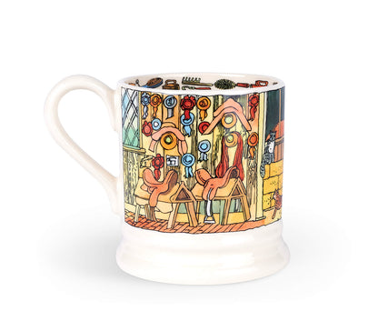 Down At The Stables 1/2 Pint Mug-Emma Bridgewater Pottery-Joanne Hudson Basics