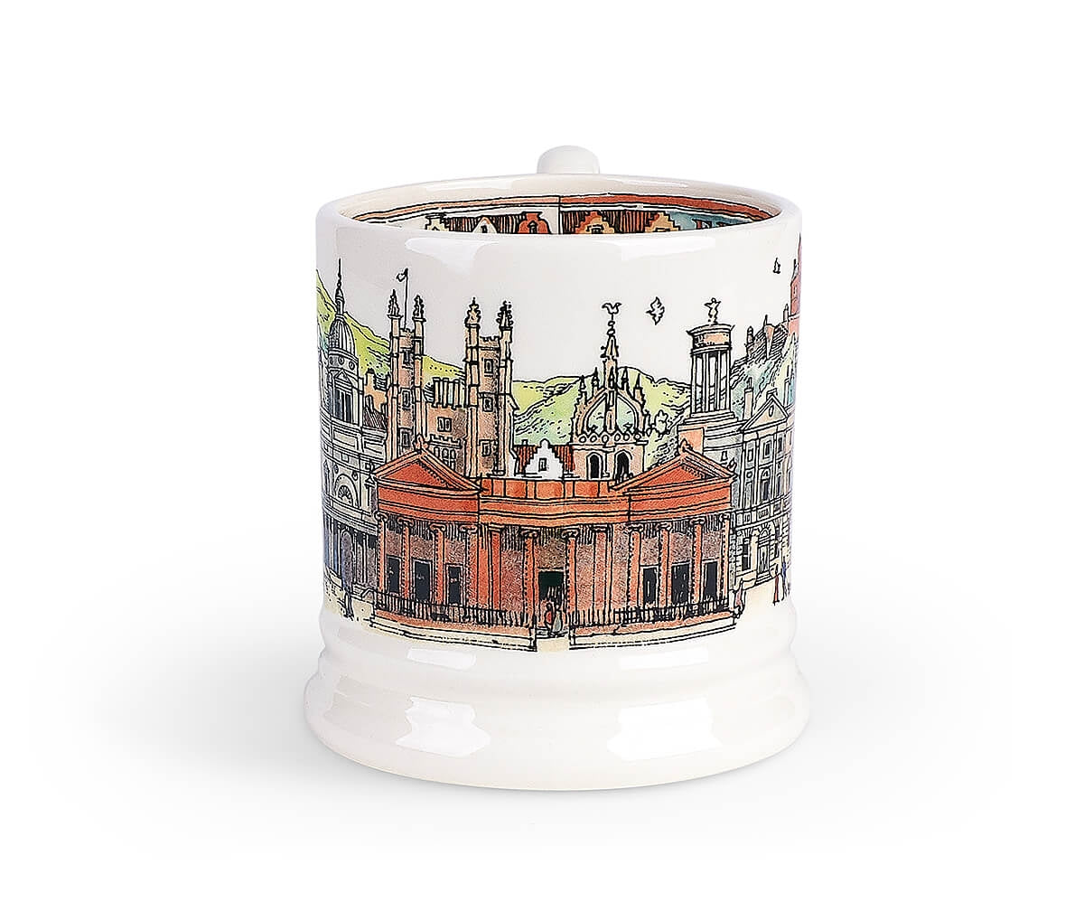 Cities Of Dreams Edinburgh 1/2 Pint Mug-Emma Bridgewater-Emma Bridgewater Pottery-Joanne Hudson Basics