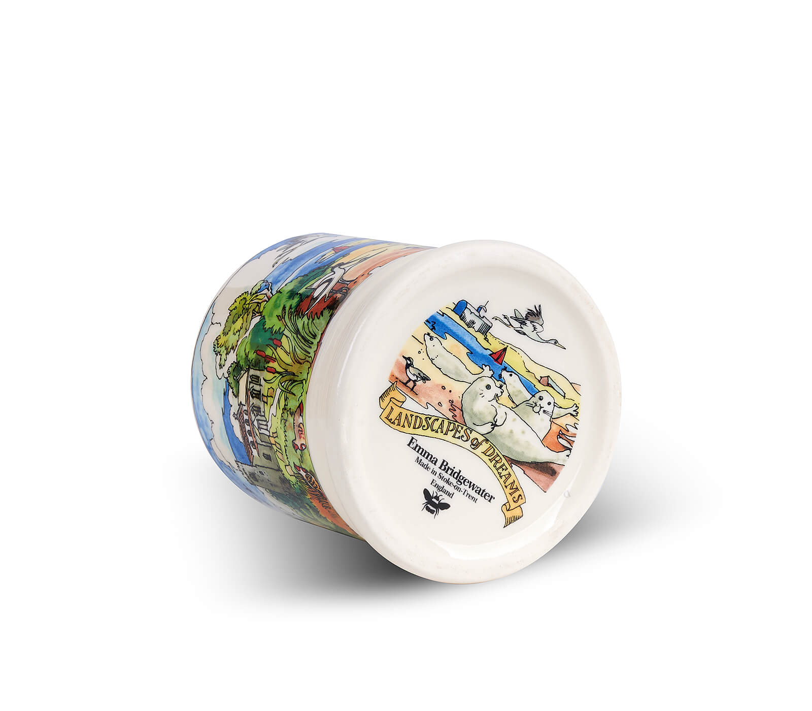 Landscapes Of Dreams Norfolk Coast 1/2 Pint Mug-Emma Bridgewater-Emma Bridgewater Pottery-USA